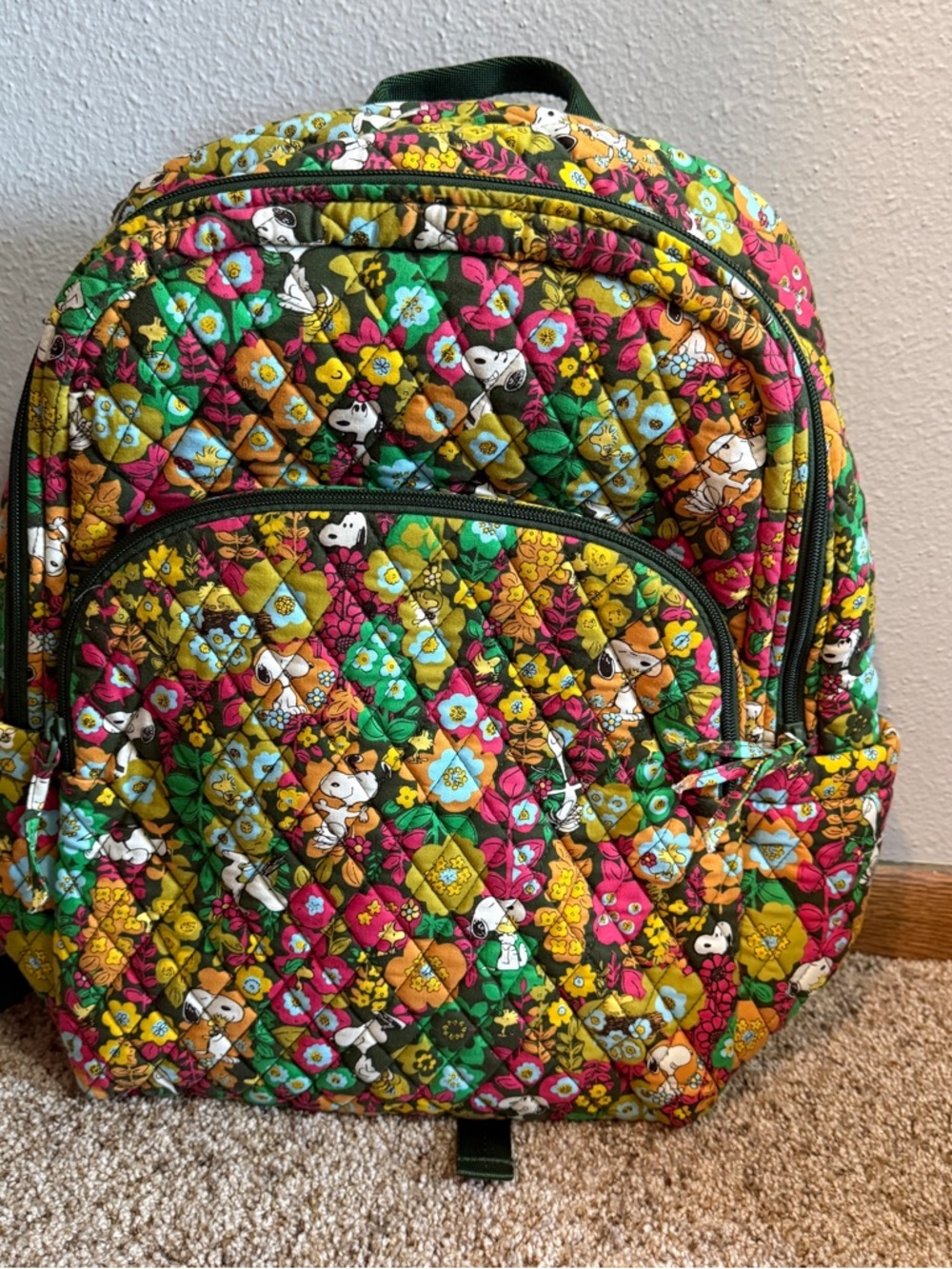 Vera Bradley Backpack in Snoopy Motif